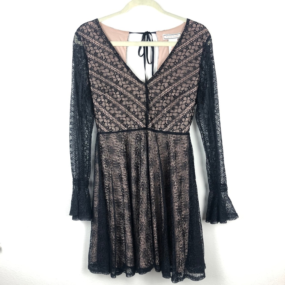 Black Lace Cocktail Dress